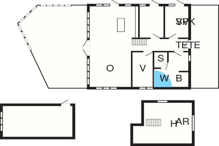 8 Person Holiday Home In L Kken 洛肯 外观 照片